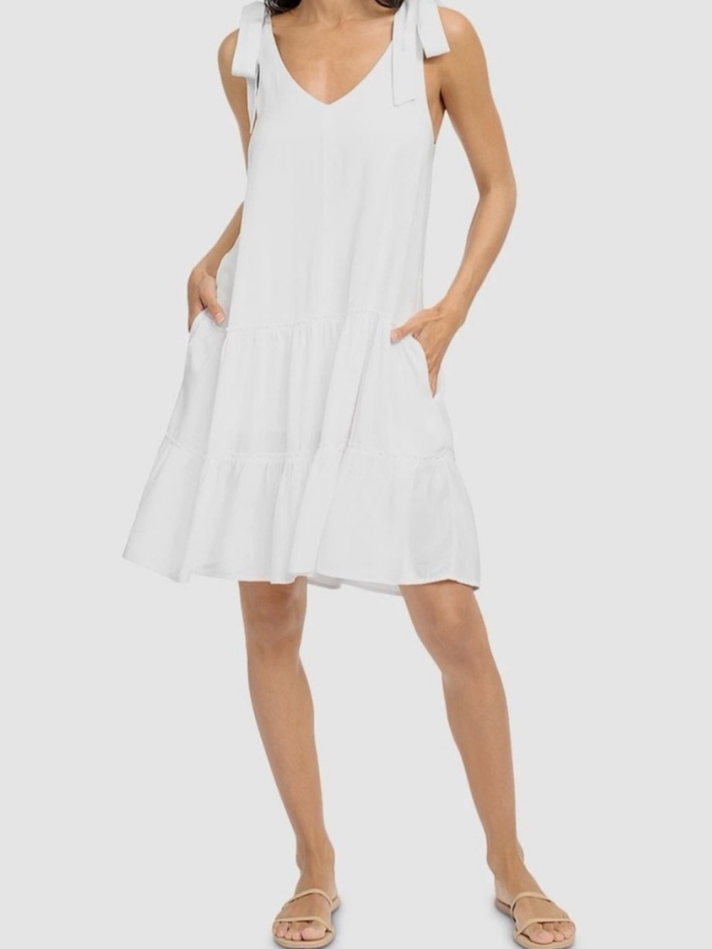 Splendid White summer dress